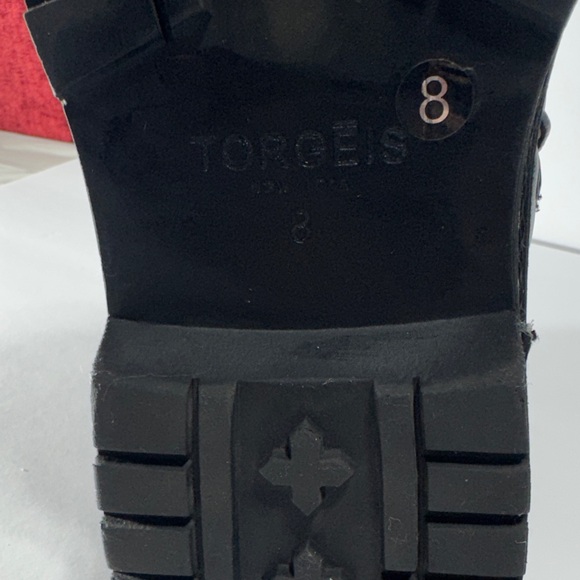 Black Leather Men's Boots - Picture 2 of 6